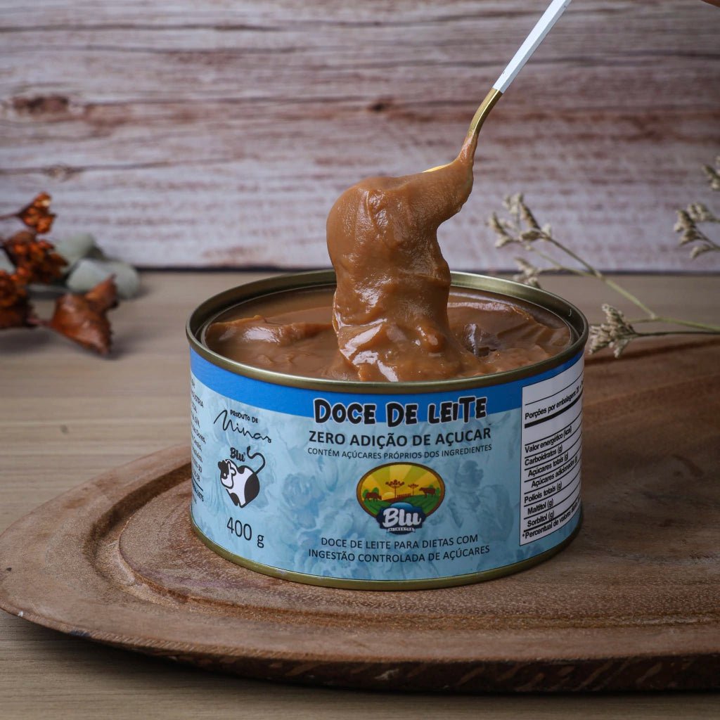 Doce de Leite Zero Açúcar BLU - 400g