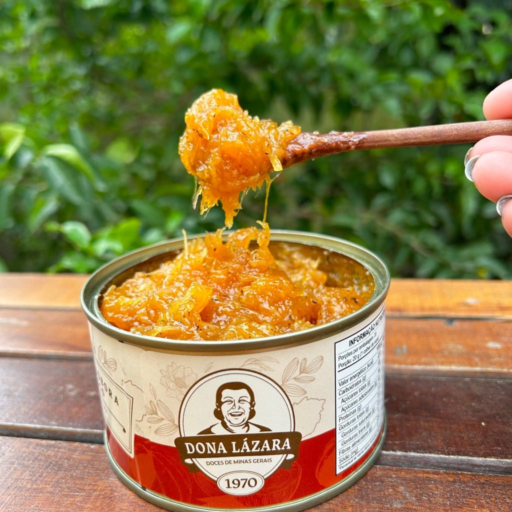 Doce de Abóbora com Coco (lata) - 400g